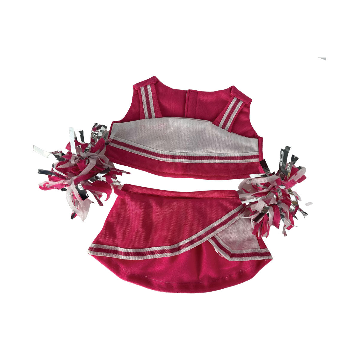 16" Pink & White Cheerleader Uniform (The Bear Factory)