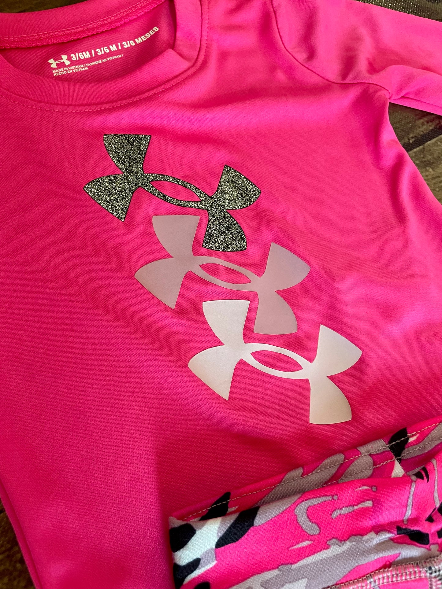 Under Armour Electro Pink Set