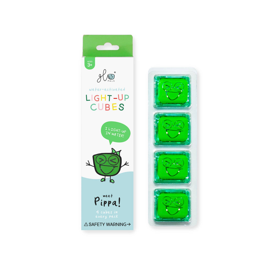 Pippa- Glo Pal Cubes Green