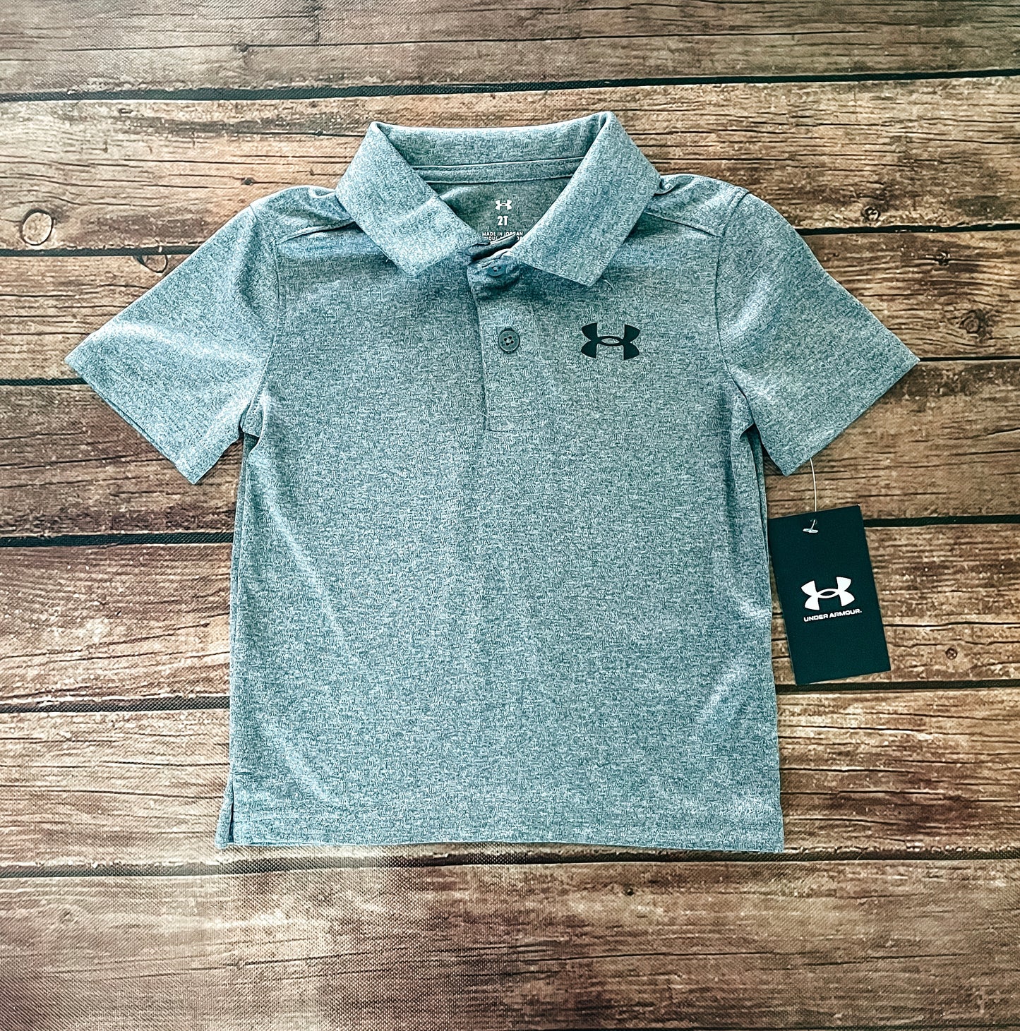 Under Armour Pitch Gray Polo Shirt