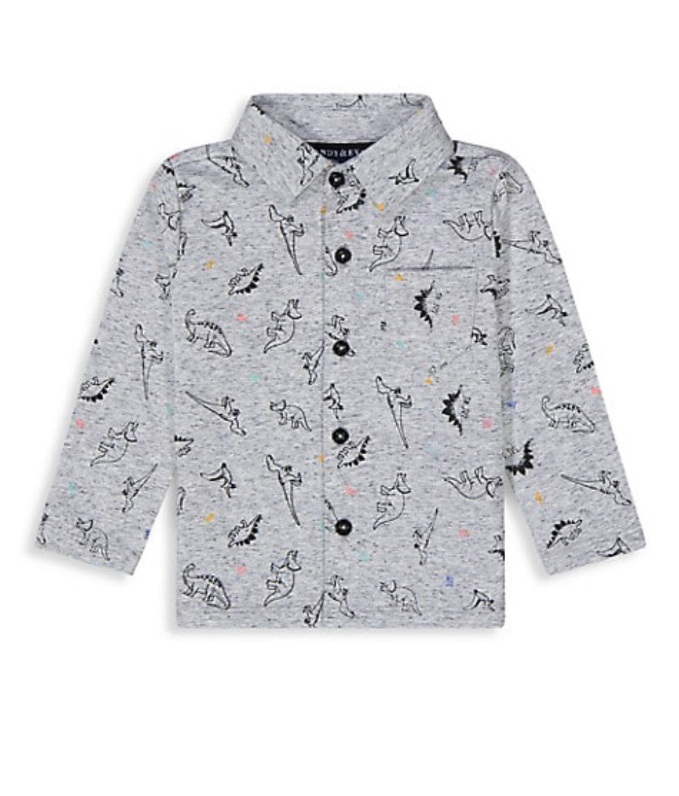 Andy & Evan Dino Button Down