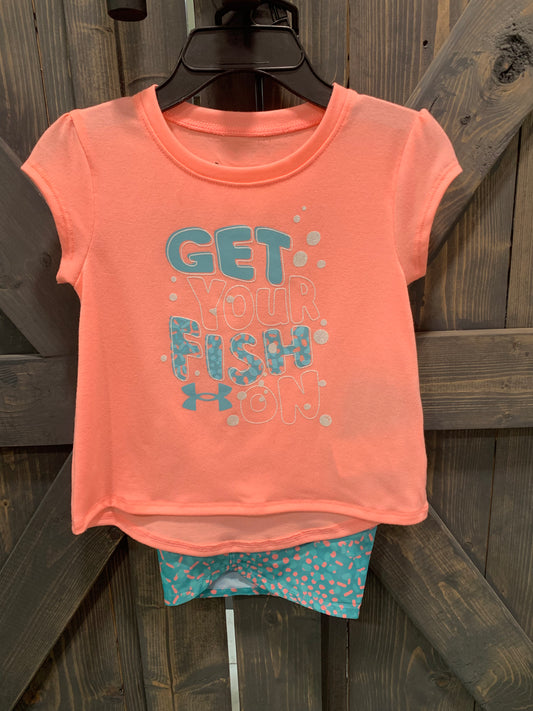 Under Armour Get Your Fish On- Pink Sands Set