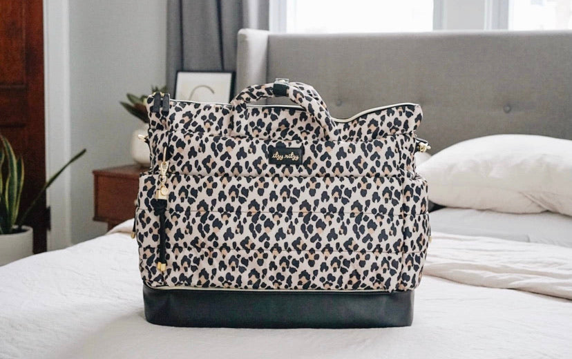 Dream Weekender Hospital & Travel Bag-Leopard Itzy Ritzy