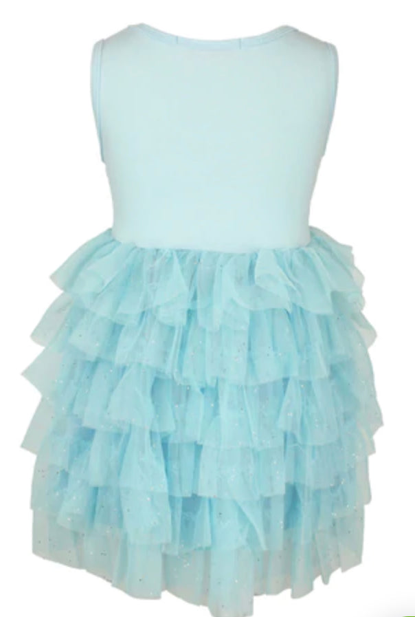 Popatu Blue Sequin Dress