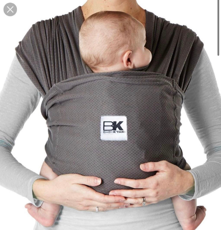 Baby K’tan Breeze Baby Carrier - Charcoal
