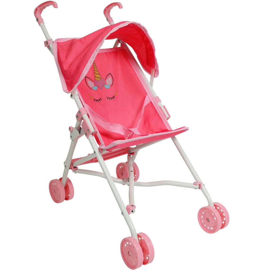Unicorn My First Umbrella Doll Stroller with Canopy