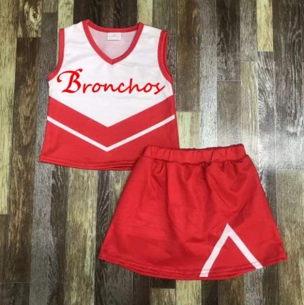 Bronchos Cheer Uniform