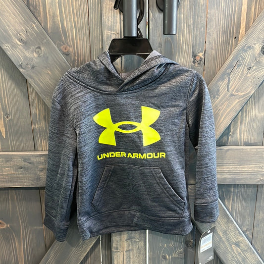 Under Armour Gray & Lime Green Hoodie