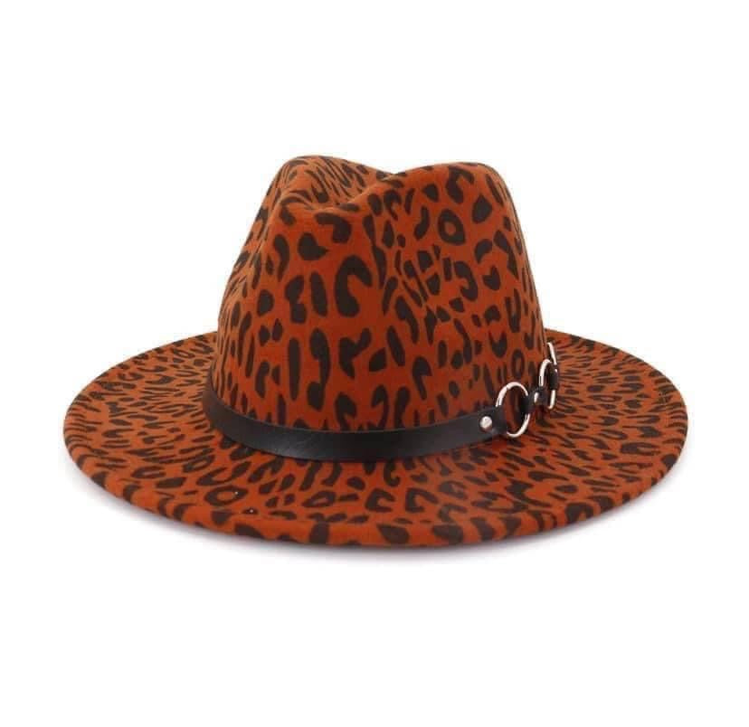 Cheetah Print Hat