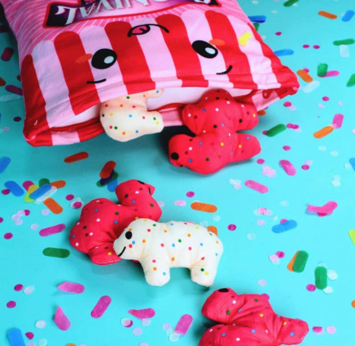 Mini Plushies-Carnival Cookies