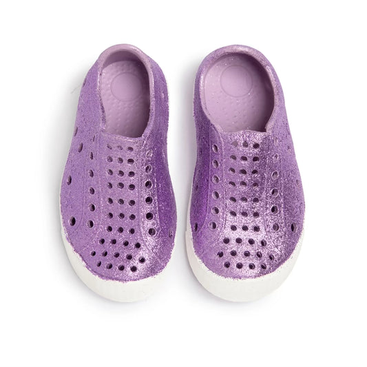 SHOOSHOOS Waterproof Sneaker- Mermaid Sparkle Purple