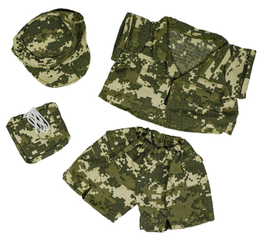 16" Special Forces Camo Outfit (The Bear Factory)
